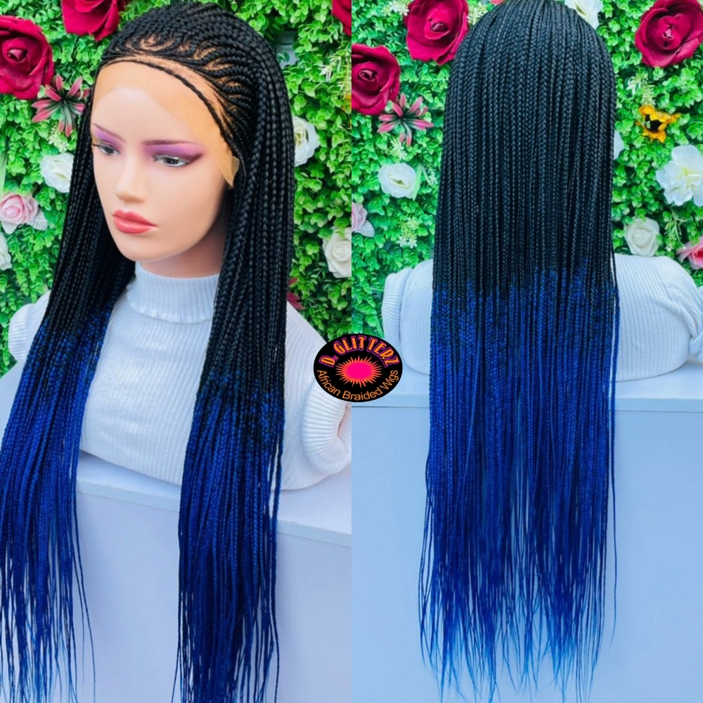 AFRICAN BRAIDED CONROW WIGS
